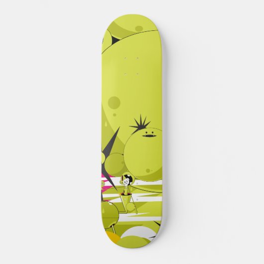 Dalek "Triptych Part 3" Skateboard (Voorkant)