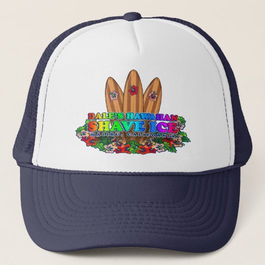 Dale's Hawaiian Shave Ice Trucker Hat Pet (Voorkant)