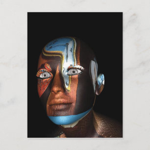 Dali 3d Illustraties over koopwaar Briefkaart