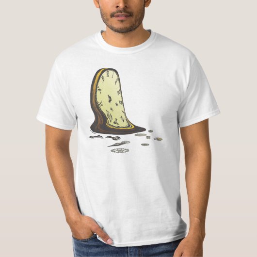 DALI CLOCK T-SHIRT (Voorkant)