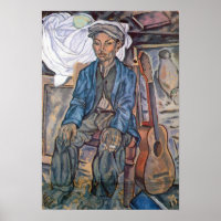 DALI-GYPSIE VAN FIGUERAS-AFDRUKKING