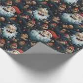 Dali-Santa Cadeaupapier (Hoek)