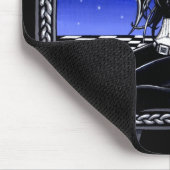 "Dali" Surreal Moonlite Fairy Mousepad Muismat (Hoek)