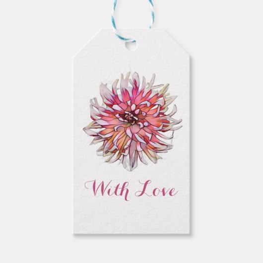 DALIA BLOEM CADEAULABEL (Voorkant)