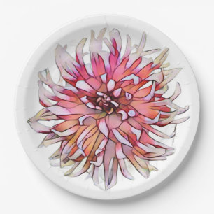 DALIA-BLOEM PAPIEREN BORDJE