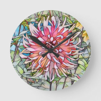 DALIA-BLOEM RONDE KLOK