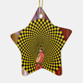 Daliance van Michael Moffa Keramisch Ornament (Links)