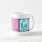 Dalilah nom périodique de la table tasse (Devant droit)