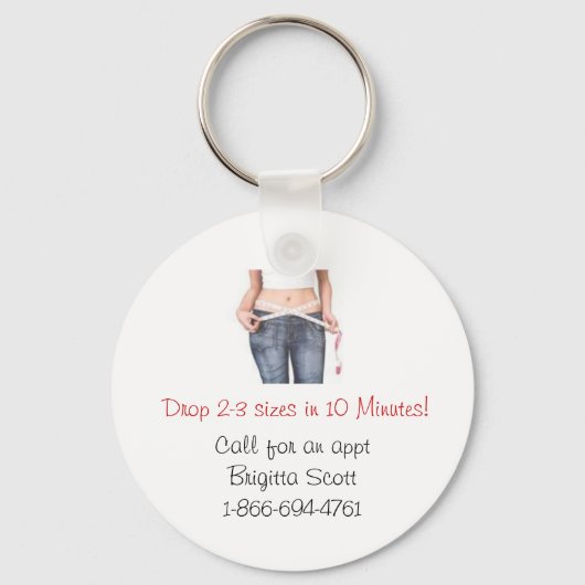 Daling 2-3 formaten in 10 minuten sleutelhanger (Voorkant)