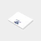 Daling Bass Not Bombs Sub vs Oorlog Post-it® Notes (Schuin)
