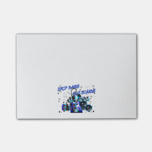 Daling Bass Not Bombs Sub vs Oorlog Post-it® Notes
