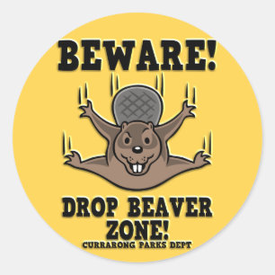 daling-bever-DKT Ronde Sticker