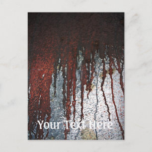 Daling Bloody Rust Drivers Briefkaart
