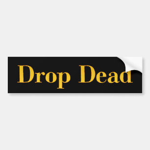 Daling-dood Bumpersticker