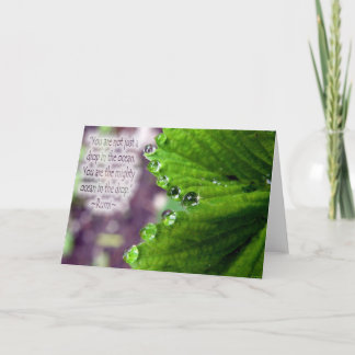 "Daling in het Oceaan" Wenskaart Rumi Kaart