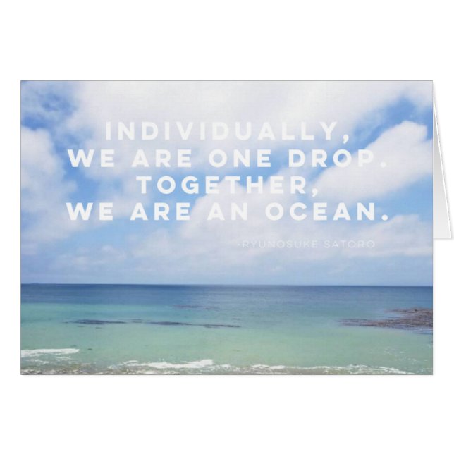 Daling van de oceaan (Voorkant Horizontaal)