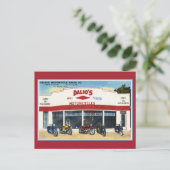  Dalio's Motorfietsen Fort Worth Briefkaart (Staand voorkant)