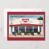  Dalio's Motorfietsen Fort Worth Briefkaart (Voorkant / Achterkant)