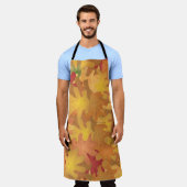 Dall Leaves Allover Print Schort (Gedragen)