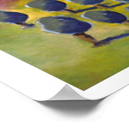 Dalla finestra della biblioteca poster (Hoek)