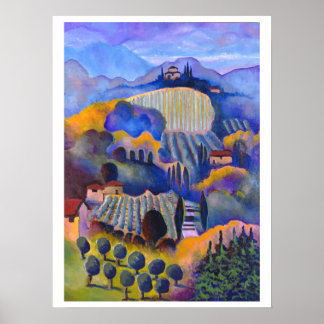 Dalla finestra della biblioteca poster