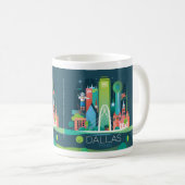 Dallas 11oz ou 15oz Mug (Devant droit)