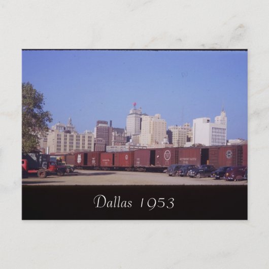 Dallas 1953 Briefkaart (Voorkant)
