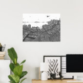 Dallas 2092 - Poster (Bureau à domicile)