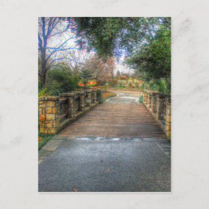Dallas Arboretum en botanische tuin Briefkaart