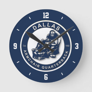 Dallas Armstoel Quarterback Wall klok