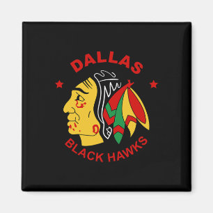 Dallas Black Hawks Oude Ijsbaanfan Magneet