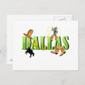 Dallas Briefkaart (Voorkant / Achterkant)