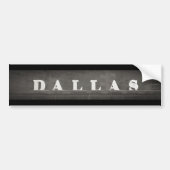 Dallas Bumpersticker (Voorkant)