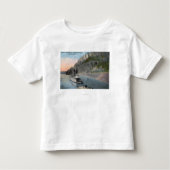 Dallas City Steamer op de Columbia Kinder Shirts (Voorkant)