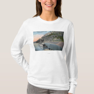 Dallas City Steamer op de Columbia T-shirt