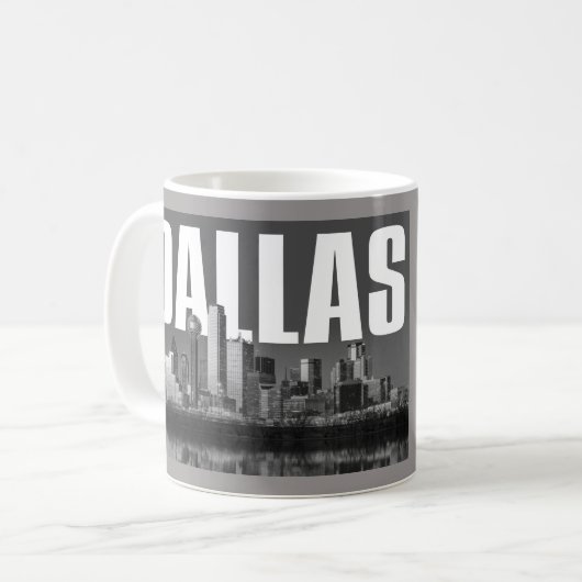 Dallas Cityscape Koffiemok (Voorkant links)