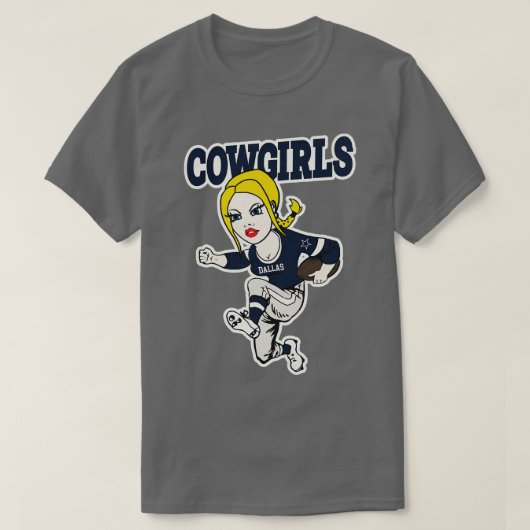 Dallas Cowgirls T-shirt (Design voorkant)