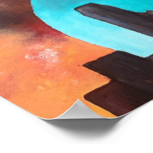 Dallas door Moonlight Poster (Hoek)