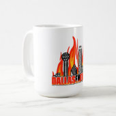 Dallas En Fuego Mug (Devant gauche)