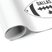 Dallas Football Theme Cadeaupapier (Rol Hoek)