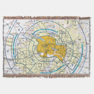 Dallas Ft. Worth Flyway Chart Deken