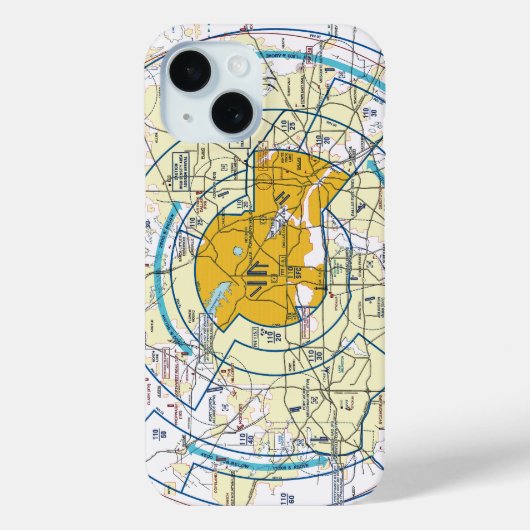 Dallas - Ft. Worth Flyway Grafiek Case-Mate iPhone Case (Achterkant)
