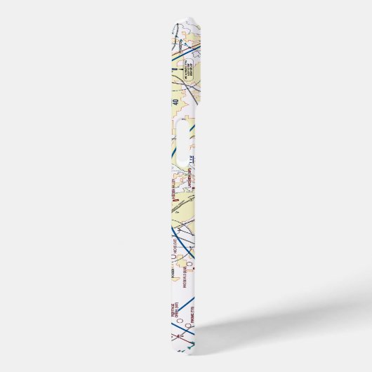 Dallas - Ft. Worth Flyway Grafiek Case-Mate iPhone Case (Achterkant / Rechts)