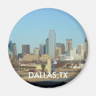 Dallas - Gepersonaliseerd Magneet