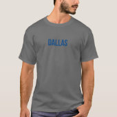 Dallas Gray/Blue T-shirt (Voorkant)