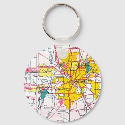 Dallas Keychain (Voorkant)