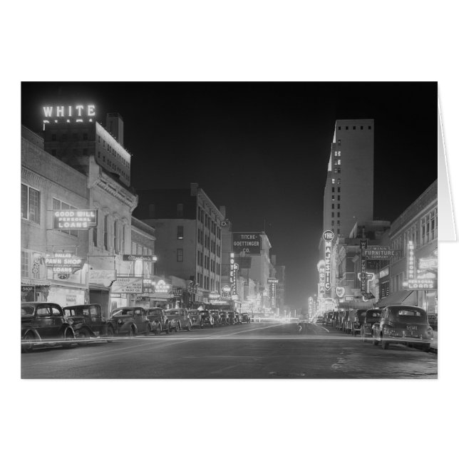 Dallas la nuit, 1942 (Devant horizontal)