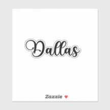 Dallas Naam - Handgeschreven kalligrafie