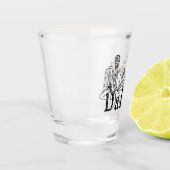 Dallas Skyline Art Design Dallas Skyline Design Shot Glas (Links)