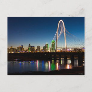 Dallas Skyline Dawn Briefkaart